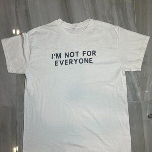 Women's White and Cream T-shirt